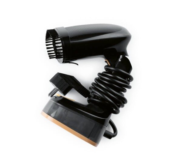 CLEANmaxx Dampfbürste 15272 schwarz Edelstahl Kunststoff B/H/L: ca. 11,5x19x16 cm – Bild 5