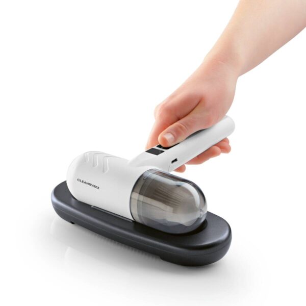 CLEANmaxx Handstaubsauger grau weiß Kunststoff B/H/L: ca. 17,7x7,7x22 cm – Bild 2