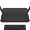 Axentia Klapptritt schwarz Stahl B/H/L: ca. 53x80,5x46,5 cm – Bild 2