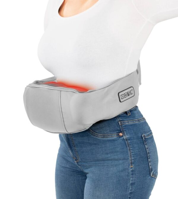 CLEANmaxx Shiatsu-Massagegerät grau lila CLEANmaxx Shiatsu-Massagegerät grau lila – Bild 5
