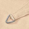 PLATINUM Sonnensegel Coolfit altweiß Polyethylen B/H/L: ca. 360x1x360 cm PLATINUM Sonnensegel Coolfit altweiß Polyethylen B/H/L: ca. 360x1x360 cm – Bild 2