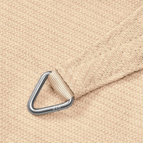 PLATINUM Sonnensegel Coolfit altweiß Polyethylen B/H/L: ca. 360x1x360 cm PLATINUM Sonnensegel Coolfit altweiß Polyethylen B/H/L: ca. 360x1x360 cm – Bild 2