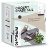 PLATINUM Sonnensegel Coolfit altweiß Polyethylen B/H/L: ca. 360x1x360 cm PLATINUM Sonnensegel Coolfit altweiß Polyethylen B/H/L: ca. 360x1x360 cm – Bild 4