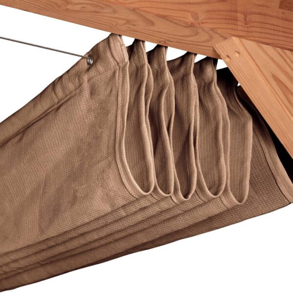 PLATINUM Faltsonnensegel Coolfit sand Polyethylen B/H/L: ca. 300x1x290 cm – Bild 3
