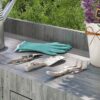 Outsunny Gartenwerkzeug-Set mehrfarbig Metall B/H/L: ca. 7x3x26,5 cm – Bild 5