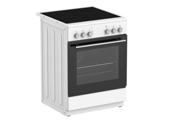 POCOline Standherd 60cm mit Induktionskochfeld IK60GLKW70 weiß B/H/T: ca. 60x83x65 cm – Bild 3