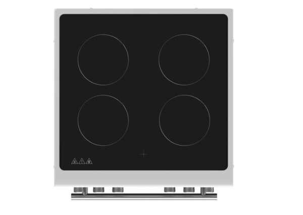 POCOline Standherd 60cm mit Induktionskochfeld IK60GLKW70 weiß B/H/T: ca. 60x83x65 cm – Bild 5