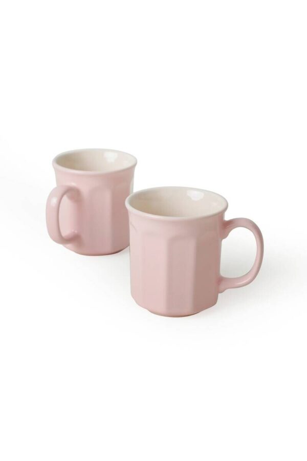 HermiaConcept Kaffeebecher 6-tlg. rosa Keramik 6 tlg. – Bild 4