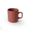 HermiaConcept Teetasse 6-tlg. rot Steingut B/T/L/D: ca. 8x8x8x8 cm – Bild 2