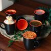 HermiaConcept Kaffeebecher 6-tlg. schwarz Keramik 6 tlg. – Bild 3