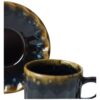 HermiaConcept Teetasse 12-tlg. gold Steingut – Bild 2
