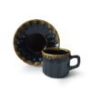 HermiaConcept Teetasse 12-tlg. gold Steingut – Bild 4