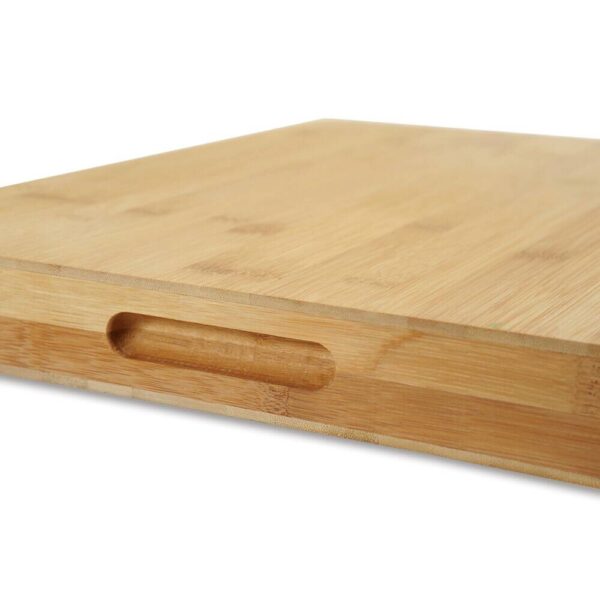 Kesper Tranchierbrett natur Bambus B/H/L: ca. 40x5x50 cm – Bild 2