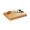Kesper Tranchierbrett natur Bambus B/H/L: ca. 40x5x50 cm – Bild 4
