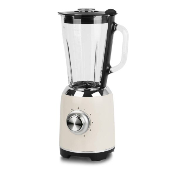 Standmixer creme Kunststoff Glas B/H/L: ca. 17,5x25x30,5 cm Standmixer creme Kunststoff Glas B/H/L: ca. 17,5x25x30,5 cm – Bild 2