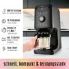 GOURMETmaxx Eismaschine 19370 schwarz Kunststoff B/H/L: ca. 21,5x45x48,5 cm – Bild 5