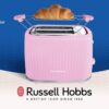 Russell Hobbs Toaster rosa B/H/L: ca. 27,8x19,1x17,4 cm Russell Hobbs Toaster rosa B/H/L: ca. 27,8x19,1x17,4 cm – Bild 2