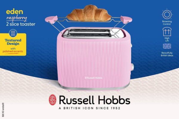 Russell Hobbs Toaster rosa B/H/L: ca. 27,8x19,1x17,4 cm Russell Hobbs Toaster rosa B/H/L: ca. 27,8x19,1x17,4 cm – Bild 2
