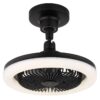 GLOBO Deckenventilator Opal mattschwarz H/D: ca. 21,7x25,8 cm max. 20 W – Bild 3