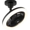 GLOBO Deckenventilator Opal mattschwarz H/D: ca. 21,7x25,8 cm max. 20 W – Bild 4