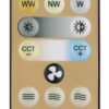 GLOBO Deckenventilator Opal mattschwarz H/D: ca. 21,7x25,8 cm max. 20 W – Bild 5