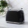 Russell Hobbs Toaster 26061-56 schwarz Kunststoff Edelstahl B/H/L: ca. 18,2x22,1x27 cm – Bild 2