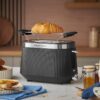 Russell Hobbs Toaster 26760-56 schwarz Edelstahl Kunststoff B/H/L: ca. 18x19x27 cm – Bild 2