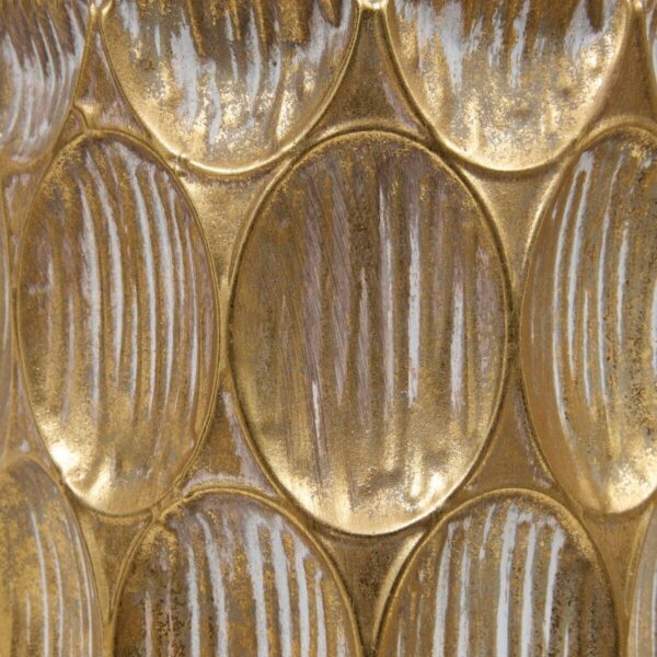 Vase gold Metall B/H: ca. 18x60 cm – Bild 3