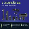 Lichterblitz Handstaubsauger 19122 blau grau Kunststoff B/H/L: ca. 20,8x6,5x21,5 cm – Bild 2