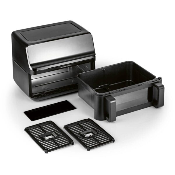 GOURMETmaxx Heißluftfritteuse schwarz Kunststoff B/H/L: ca. 37,2x30,1x39 cm ca. 9 l – Bild 3