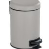 Kosmetikeimer taupe Edelstahl ca. 3 l – Bild 3