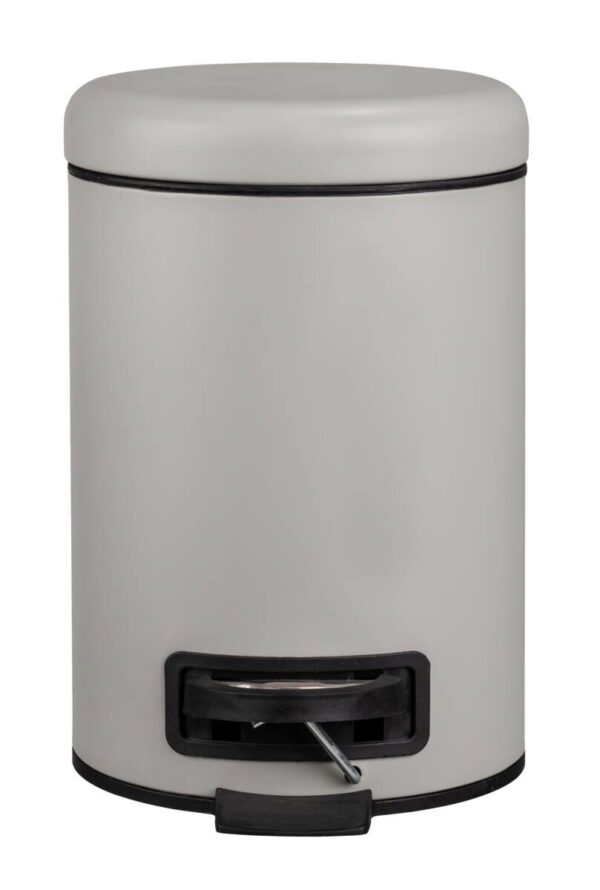 Kosmetikeimer taupe Edelstahl ca. 3 l – Bild 4