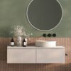 Mirrors & More Rahmenspiegel sand Sand D: ca. 70 cm Mirrors & More Rahmenspiegel sand Sand D: ca. 70 cm – Bild 2