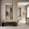 Mirrors & More Standspiegel gold Alumetallic B/H: ca. 70x170 cm – Bild 3