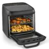 GOURMETmaxx Heißluftfritteuse 16409 schwarz Metall B/H/L: ca. 33,7x35,5x44,6 cm ca. 12,5 l – Bild 3
