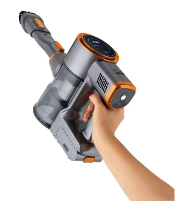 Fakir Handstaubsauger Inovator X 7269 grau orange Kunststoff Metall B/H/L: ca. 38x11x108 cm – Bild 3