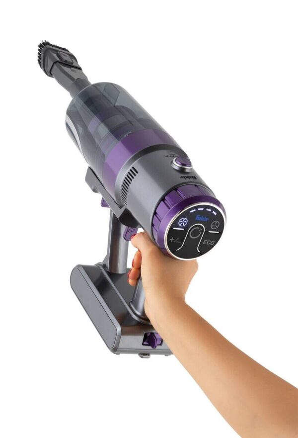 Fakir Handstaubsauger Inovator 6065 lila grau Kunststoff Metall B/H/L: ca. 38x11x108 cm – Bild 4