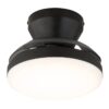 GLOBO LED-Deckenventilator schwarz Rauch transparent H/D: ca. 15,5x38 cm max. 15 W – Bild 5