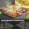 Outsunny Grill Metall B/H/L: ca. 65x115x112 cm – Bild 2