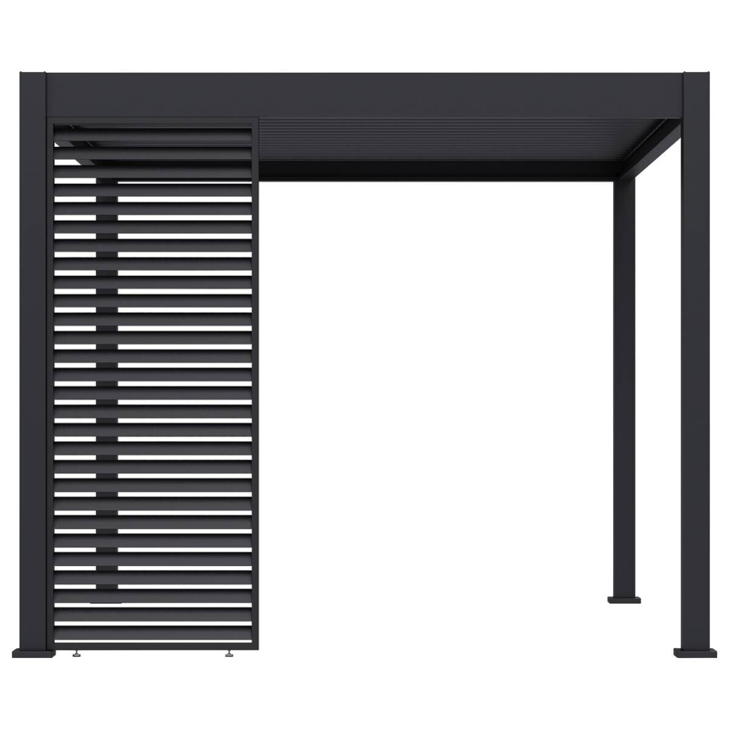 Paragon Outdoor Lamellen-Sichtschutz Grand Tuscan grau Aluminium B/H: ca. 94x234 cm