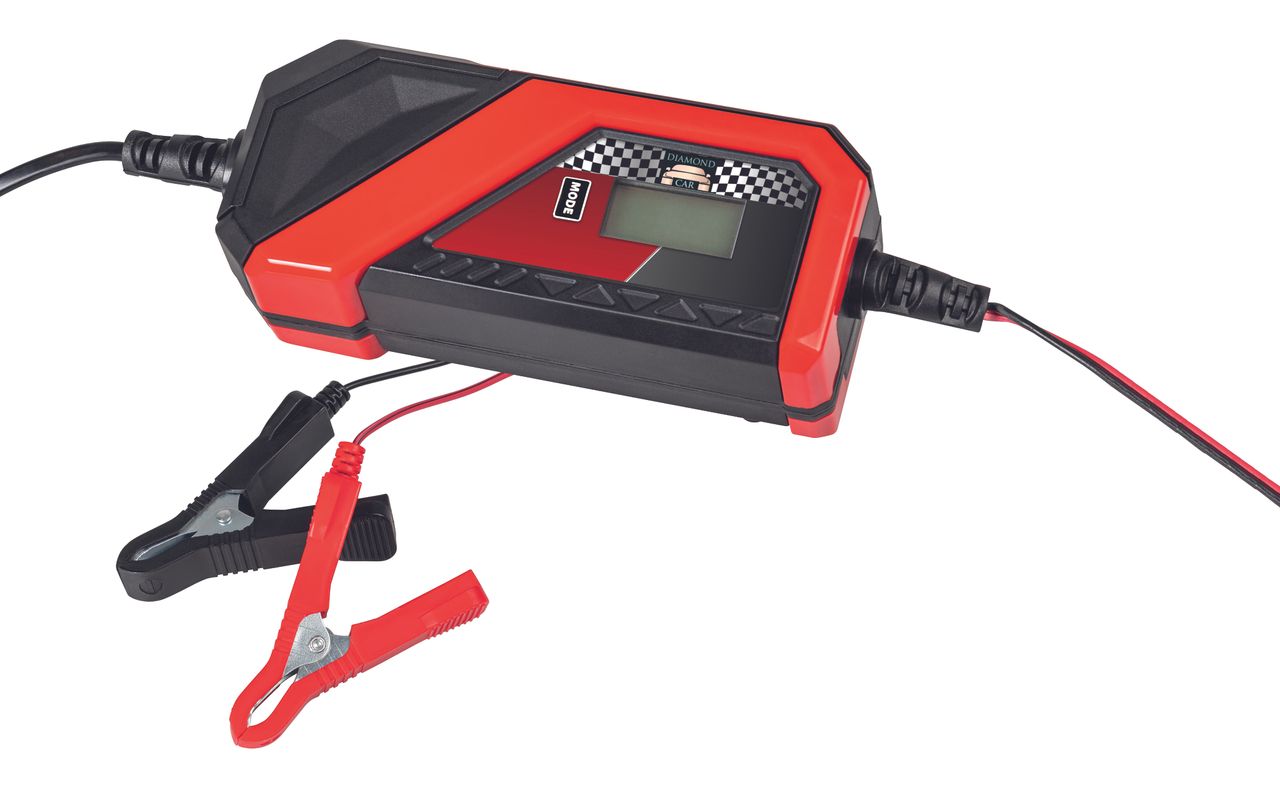 DIAMOND CAR Diamond Car Intelligentes Batterie – Ladegerät 6/12V, 4 A