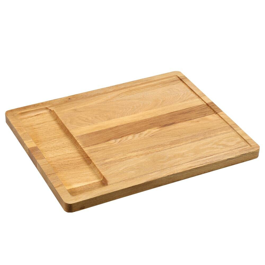 Kesper Schneidebrett natur Holz Eiche B/H/L: ca. 36x2,5x45 cm