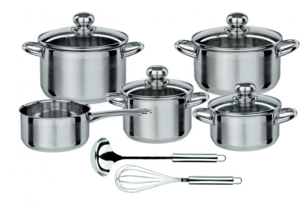 GSW Kochtopf Set Silver Star 11-tlg.