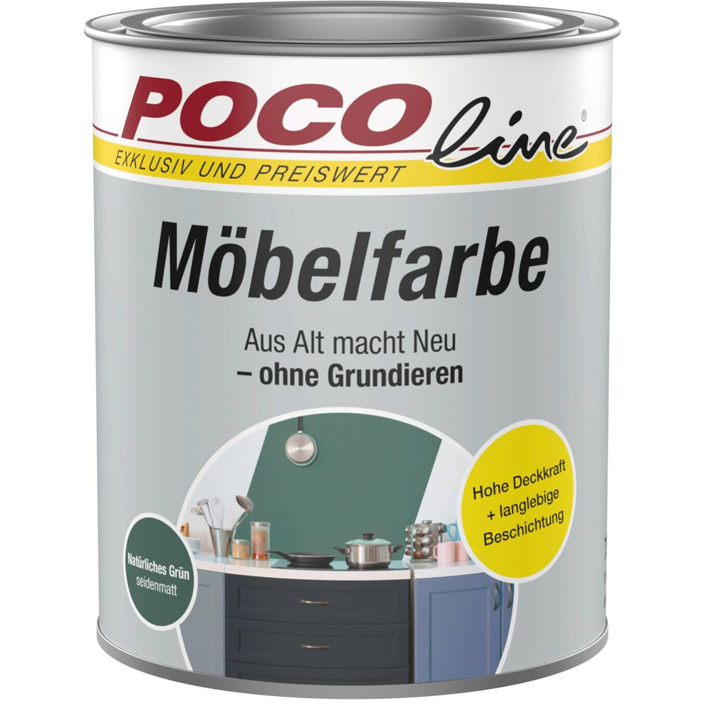 POCOline Buntlack natürliches grün ca. 0,75 l