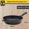 4006776046552-6 Karl Krüger Aluguss Pfanne tief LEIPZIG, 24 cm