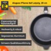Karl Krüger Aluguss Pfanne tief LEIPZIG, 28 cm
