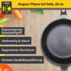 Karl Krüger Aluguss Pfanne tief DELTA, 28 cm