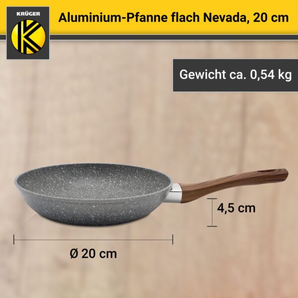 Karl Krüger Aluminium Pfanne NEVADA, 20 cm
