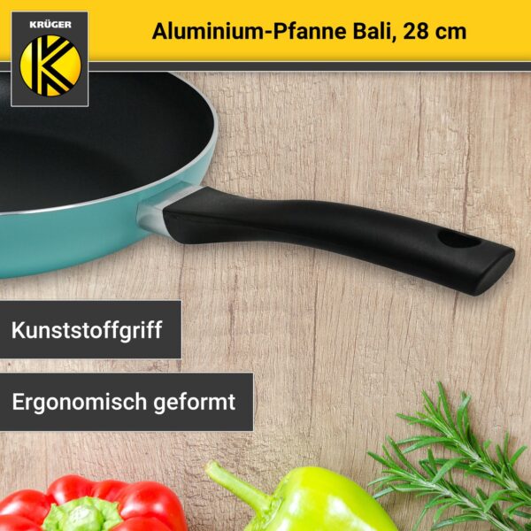 4006776122287-7 Karl Krüger Aluminium Pfanne Bali, 28 cm