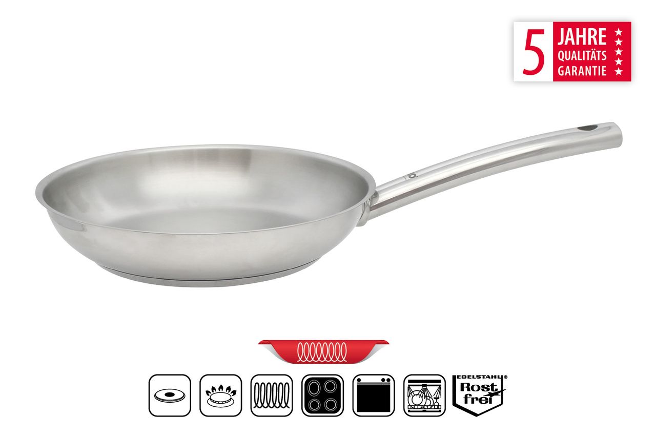 Elo Edelstahl Pfanne 28cm „Durinox“